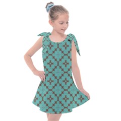 Tiles Kids  Tie Up Tunic Dress by Sobalvarro