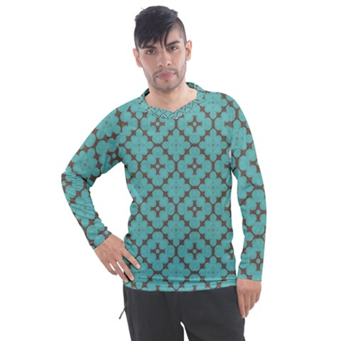 Tiles Men s Pique Long Sleeve Tee by Sobalvarro