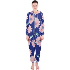 Floral Hooded Jumpsuit (ladies)  by Sobalvarro