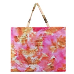 Color Of World Zipper Large Tote Bag by ginnyden