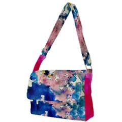 Complementary Contrast Full Print Messenger Bag (s) by ginnyden