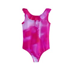 Complementary Contrast Kids  Frill Swimsuit by ginnyden