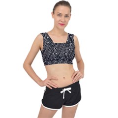 Halloween V-back Sports Bra by Sparkle