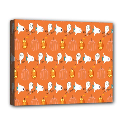 Halloween Deluxe Canvas 20  x 16  (Stretched)