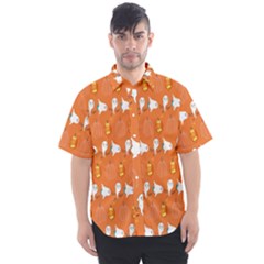 Halloween Men s Short Sleeve Shirt