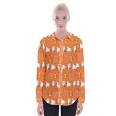 Halloween Womens Long Sleeve Shirt