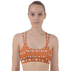 Halloween Line Them Up Sports Bra