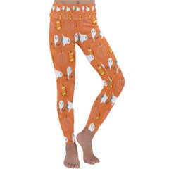 Halloween Kids  Lightweight Velour Classic Yoga Leggings by Sparkle