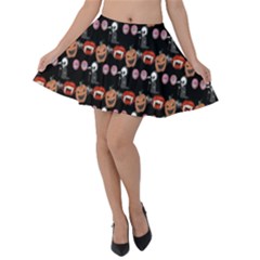 Halloween Velvet Skater Skirt by Sparkle