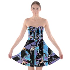 Eyesore  Strapless Bra Top Dress by MRNStudios