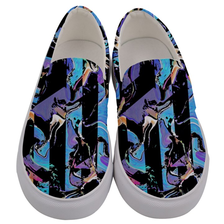 Eyesore  Men s Canvas Slip Ons