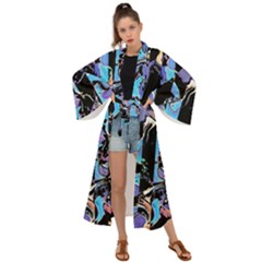 Eyesore  Maxi Kimono by MRNStudios