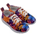 Colourful Print 5 Kids Athletic Shoes View3