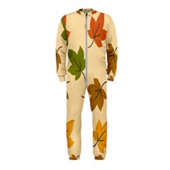 Autumn Leaves Onepiece Jumpsuit (kids) by DithersDesigns