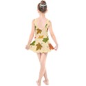 Autumn Leaves Kids  Skater Dress Swimsuit View2