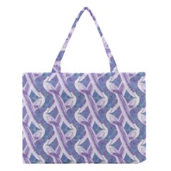 White Peacocks Medium Tote Bag by marynarts