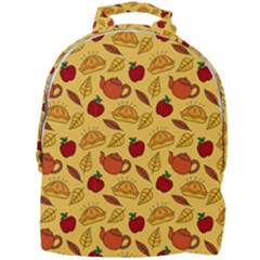 Apple Pie Pattern Mini Full Print Backpack by designsbymallika