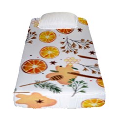 Honey Bee Pattern Fitted Sheet (single Size) by designsbymallika