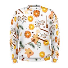 Honey Bee Pattern Men s Sweatshirt by designsbymallika