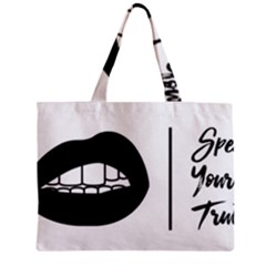 Speak Your Truth Zipper Mini Tote Bag