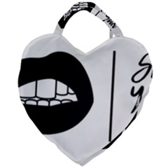 Speak Your Truth Giant Heart Shaped Tote by 20SpeakYourTruth20
