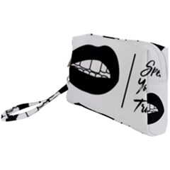 Speak Your Truth Wristlet Pouch Bag (small) by 20SpeakYourTruth20