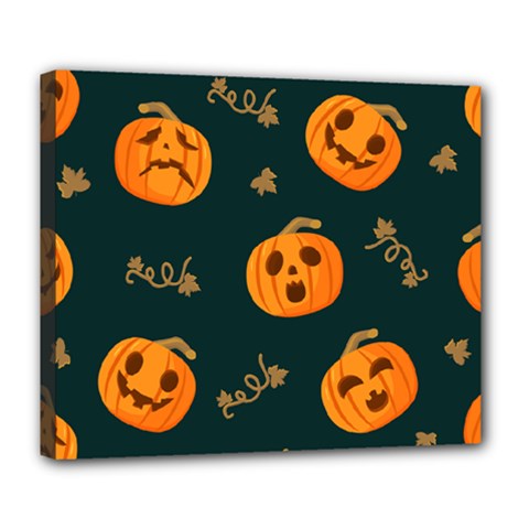 Halloween Deluxe Canvas 24  X 20  (stretched) by Sobalvarro