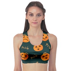 Halloween Sports Bra by Sobalvarro