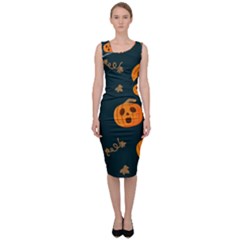 Halloween Sleeveless Pencil Dress by Sobalvarro