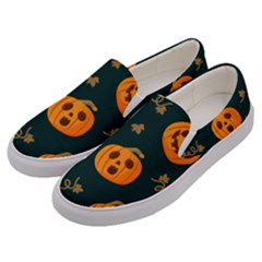 Halloween Men s Canvas Slip Ons by Sobalvarro