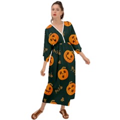 Halloween Grecian Style  Maxi Dress by Sobalvarro