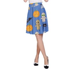 Halloween A-line Skirt by Sobalvarro