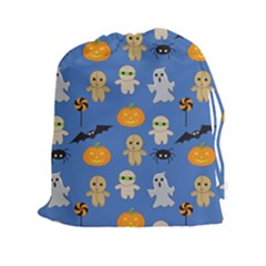 Halloween Drawstring Pouch (2xl) by Sobalvarro