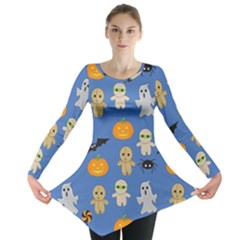 Halloween Long Sleeve Tunic  by Sobalvarro