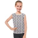 Lady Cat pattern, cute cats theme, feline design Kids  Mesh Tank Top View1