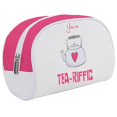 Your Tea-riffic Makeup Case (medium) by CuteKingdom