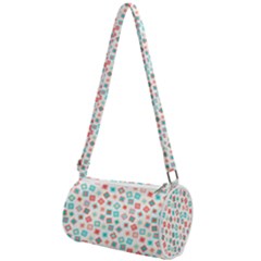 Aqua Coral Mini Cylinder Bag by CuteKingdom