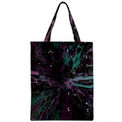 Glitched Out Zipper Classic Tote Bag