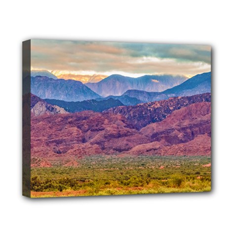 Arid Andean Landscape, La Rioja, Argentina010 Canvas 10  X 8  (stretched) by dflcprintsclothing