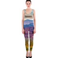 Arid Andean Landscape, La Rioja, Argentina010 One Piece Catsuit by dflcprintsclothing