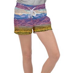 Arid Andean Landscape, La Rioja, Argentina010 Velour Lounge Shorts by dflcprintsclothing