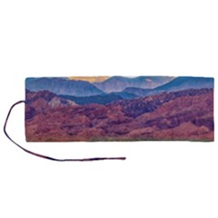 Arid Andean Landscape, La Rioja, Argentina010 Roll Up Canvas Pencil Holder (m) by dflcprintsclothing