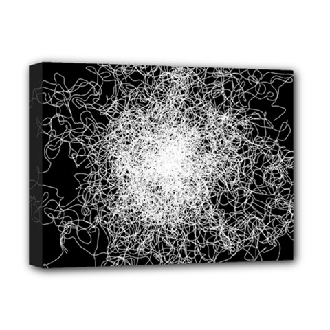 String Theory Deluxe Canvas 16  X 12  (stretched)  by CuteKingdom