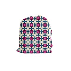 Geometric Drawstring Pouch (Medium)