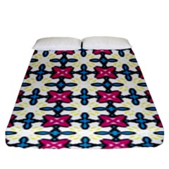 Geometric Fitted Sheet (King Size)