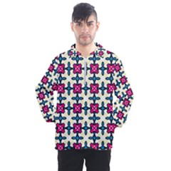 Geometric Men s Half Zip Pullover