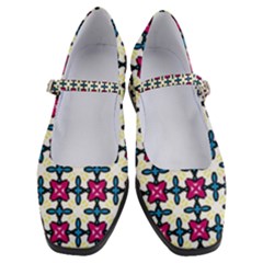 Geometric Women s Mary Jane Shoes