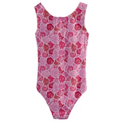 Roses Kids  Cut-out Back One Piece Swimsuit by CuteKingdom