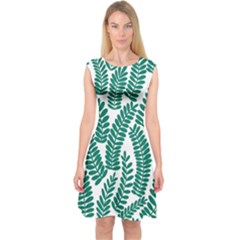 Fern Capsleeve Midi Dress by Chromis