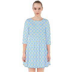 Daisies Smock Dress by CuteKingdom